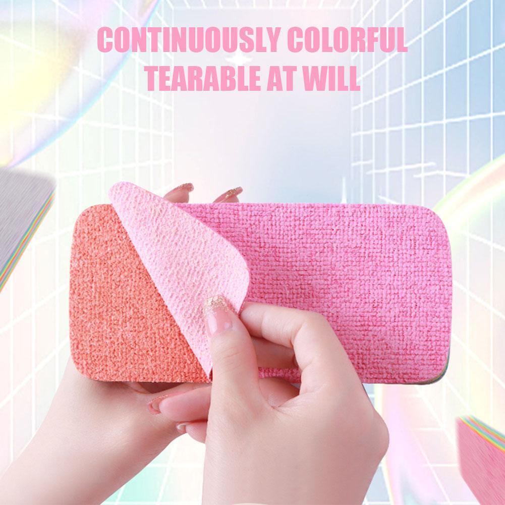 🌈Tearable Rainbow Cloth Rag