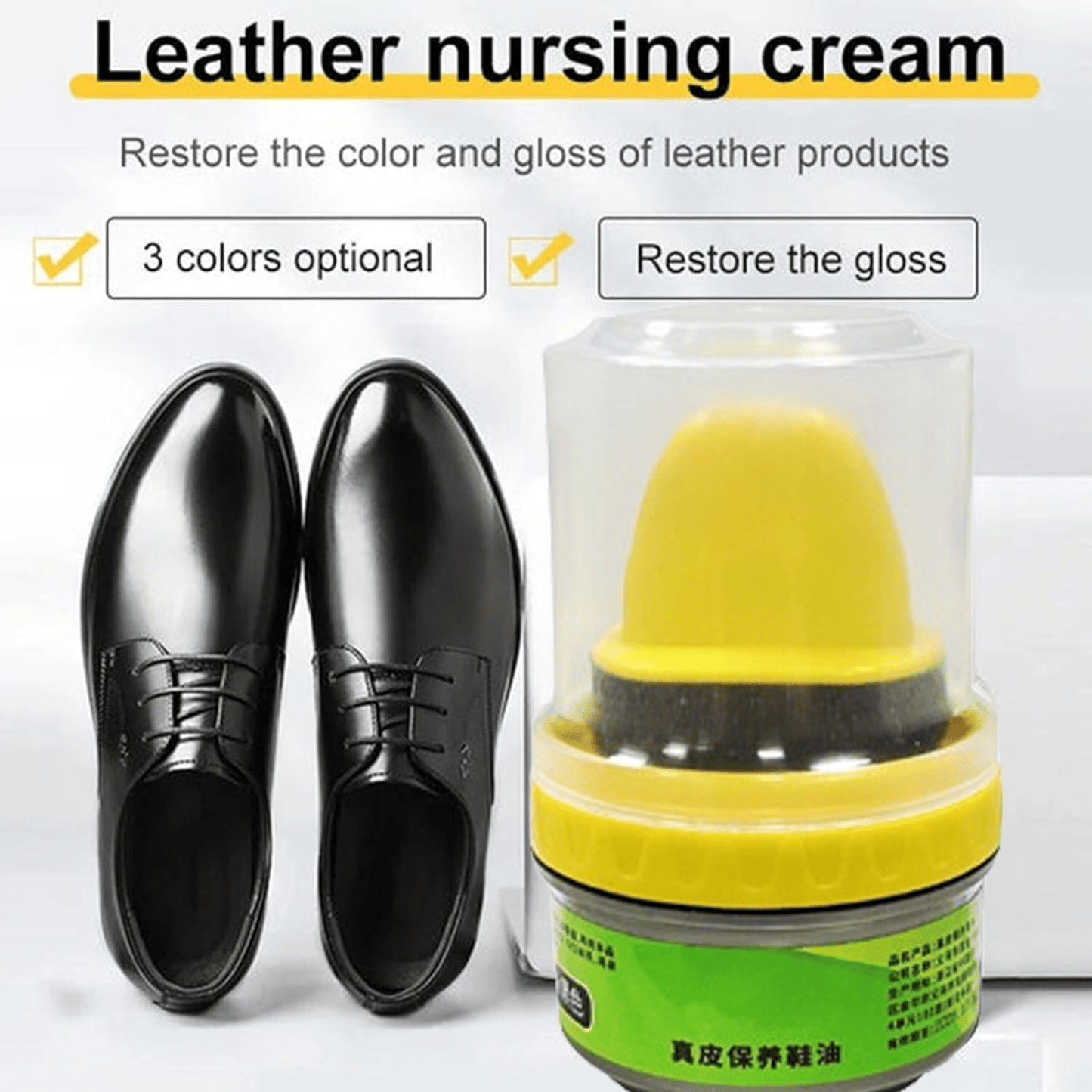 Leather Repair Cream Liquid Polish